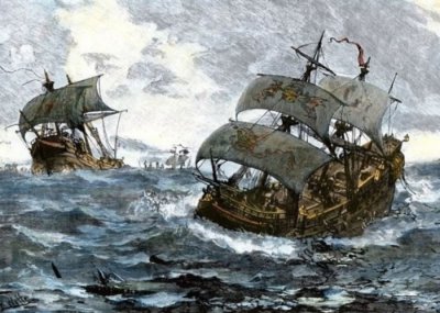 ​1588年西班牙无敌舰队征英格兰失败告终